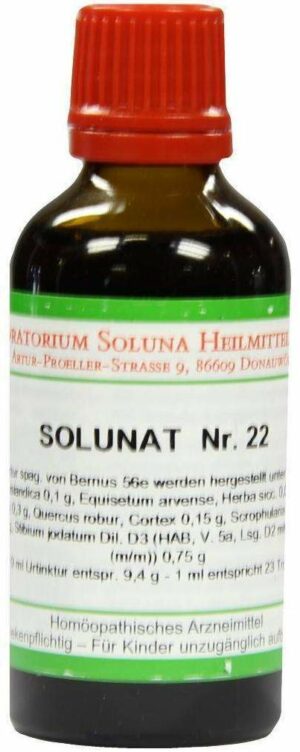 Solunat Nr.22 50 ml Tropfen