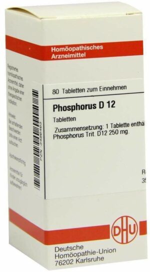 Phosphorus D12 Tabletten 80 Tabletten