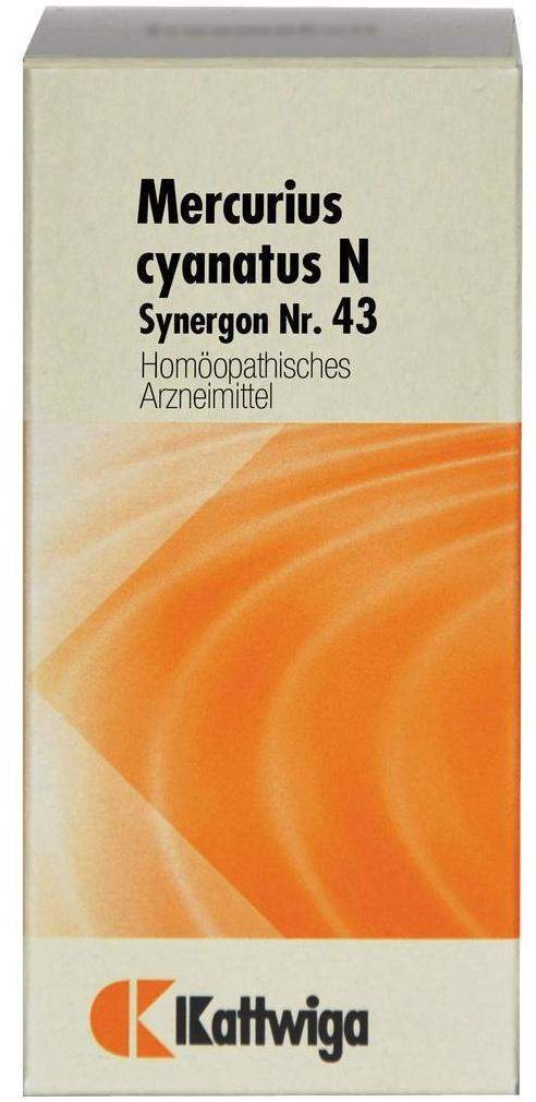 Synergon Komplex 43 Mercurius Cyanatus N Tabletten 20 ml Tropfen