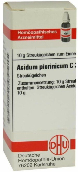 Acidum Picrinicum C 30 Globuli