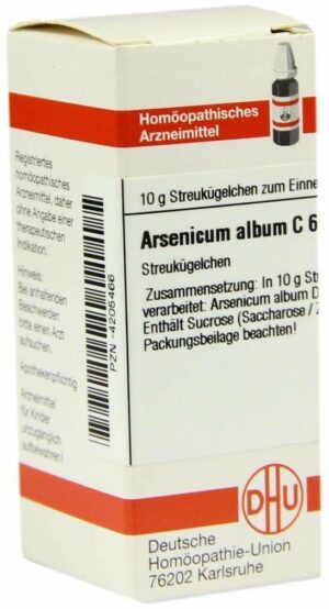 Arsenicum Album C6 10 G Globuli