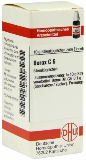 Borax C6 10 G Globuli