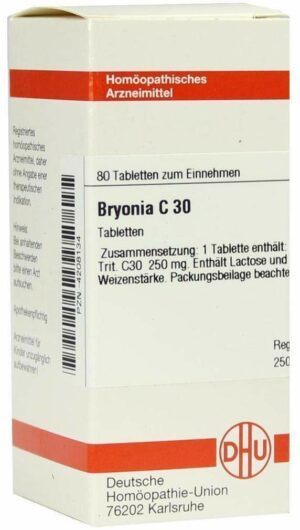 Bryonia C30 80 Tabletten