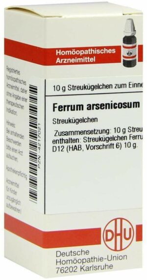 Ferrum Arsenicosum D 12 Globuli