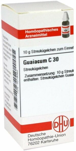 Guaiacum C 30 Globuli