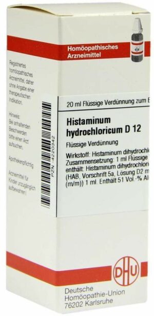Histaminum Hydrochloricum D 12 Dilution