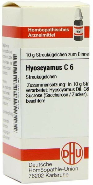 Hyoscyamus C 6 Globuli