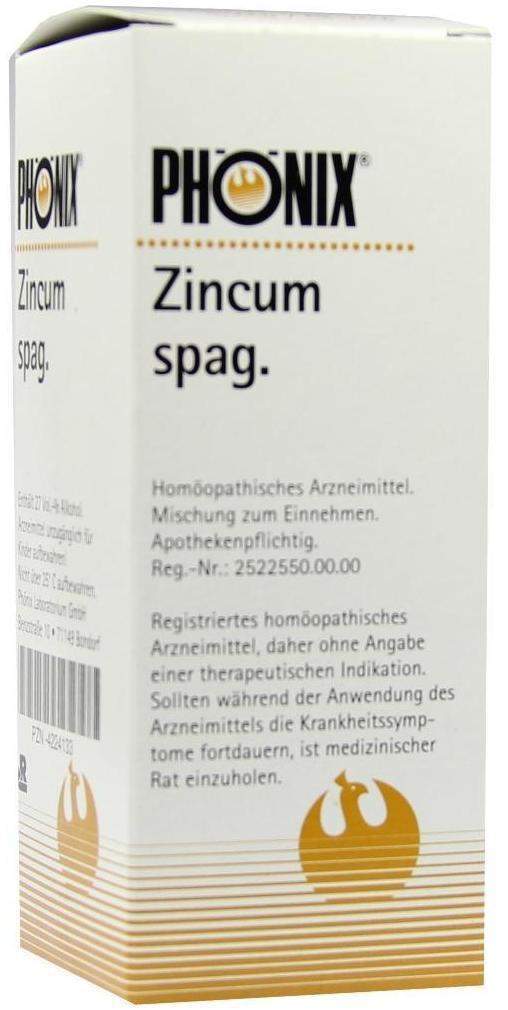 Phönix Zincum Spag. 100 ml Tropfen