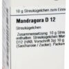 Mandragora D12 10 G Globuli