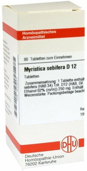Myristica Sebifera D 12 Tabletten