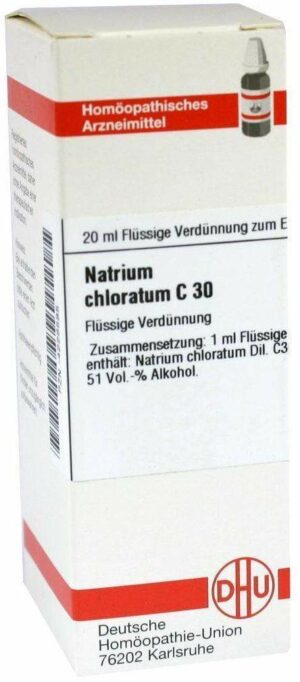Natrium Chloratum C 30 Dilution