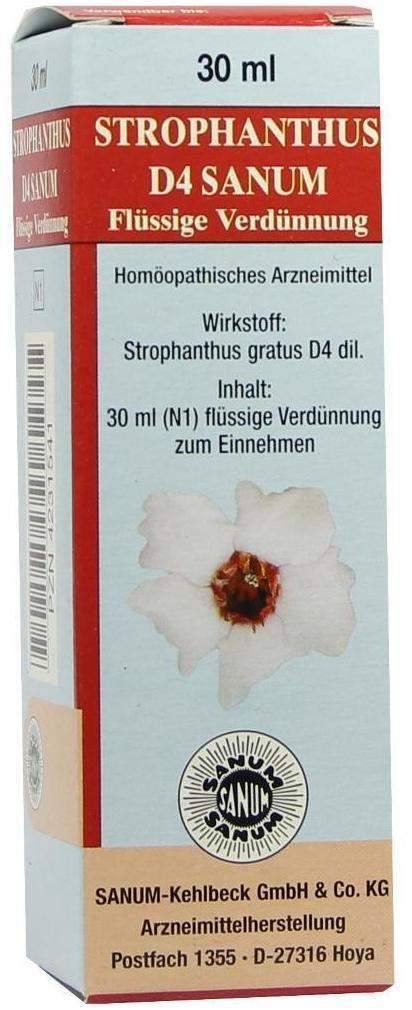 Strophanthus D4 Sanum 30 ml Tropfen