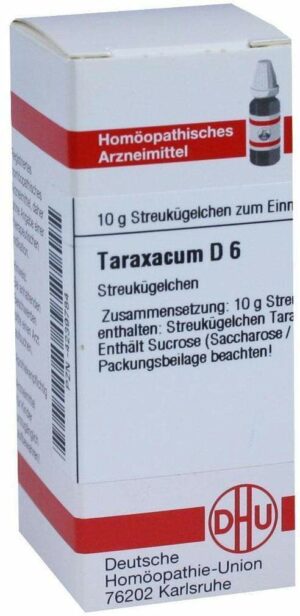 Taraxacum D6 10 G Globuli