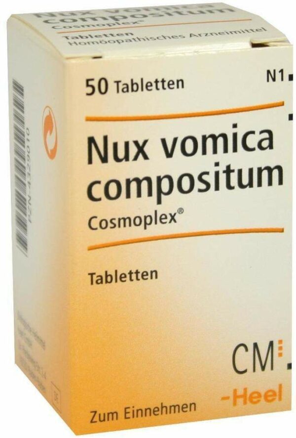 Nux Vomica Compositum Cosmoplex 50 Tabletten