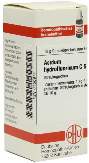 Acidum Hydrofluoricum C 6 Globuli