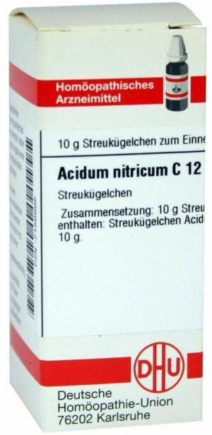 Acidum Nitricum C12 10 G Globuli