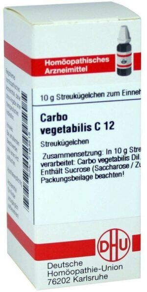 Carbo Vegetabilis C 12 Globuli