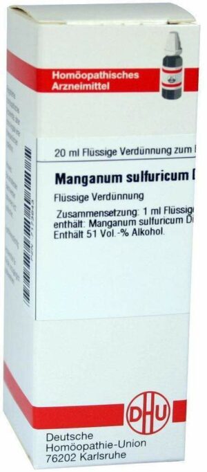 Manganum Sulfuricum D 6 Dilution