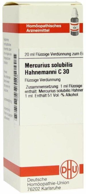 Dhu Mercurius Solubilis Hahnemanni C30 Dilution