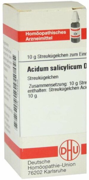 Acidum Salicylicum D 4 Globuli