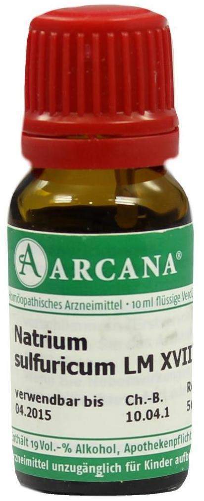 Natrium Sulfuricum Lm 18 Dilution 10 ml