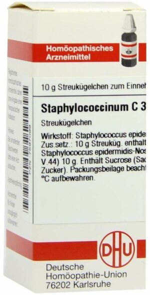 Staphylococcinum C 30 Globuli