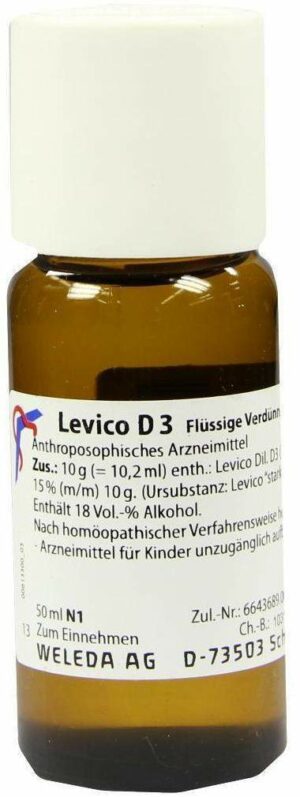 Weleda Levico D3 50 ml Dilution