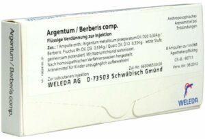 Weleda Argentum Berberis Comp 8 Ampullen