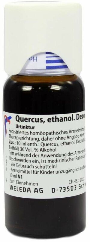 Weleda Quercus Ethanol. Decoctum D1 50 ml Dilution