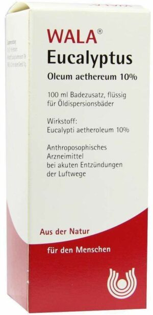 Wala Eucalyptus Oleum Aethereum 10 % 100 ml Ölbad