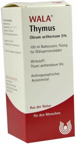Wala Thymus Oleum aethereum 5% 100 ml Öl