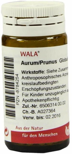 Wala Aurum-Prunus 20 g Globuli