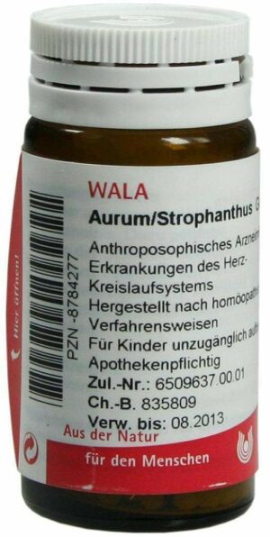 Wala Aurum-Strophanthus 20 g Globuli