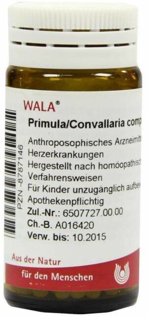 Wala Primula Convallaria comp. 20 g Globuli