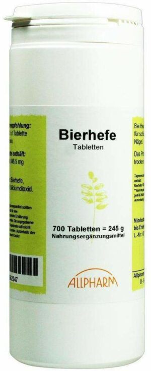 Bierhefe 250 G Tabletten