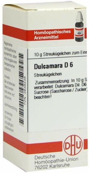 Dulcamara D6 Globuli 10 G Globuli