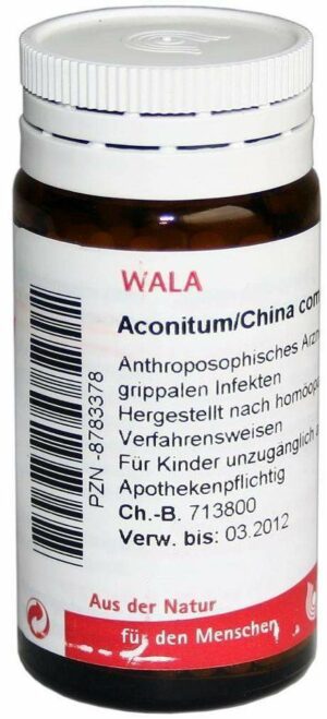 Wala Aconitum China comp. 20 g Globuli
