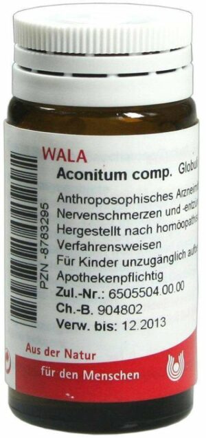 Wala Aconitum comp. 20 g Globuli