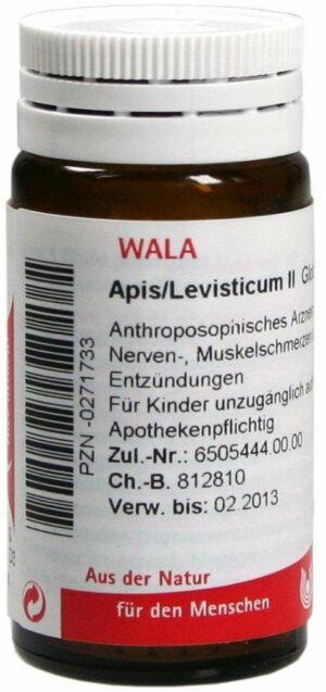 Wala Apis Levisticum II 20 g Globuli