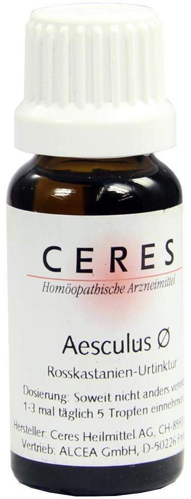 Ceres Aesculus Urtinktur 20 ml Tropfen