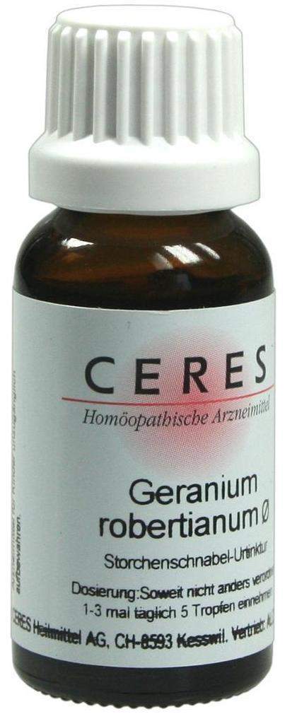 Ceres Geranium Robertianum Urtinktur 20 ml Tropfen