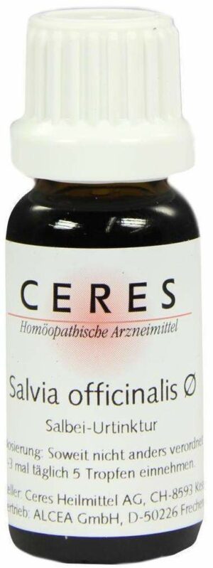 Ceres Salvia Officinalis Urtinktur