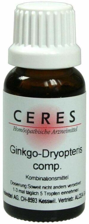 Ceres Ginkgo Dryopteris Comp. Tropfen