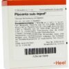 Placenta Suis-Injeel 10 Stück Flüssige Verdünnung zur Injektion