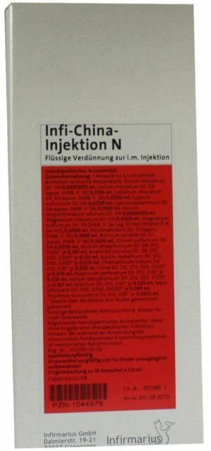 Infi China Injektion N 10 Ampullen