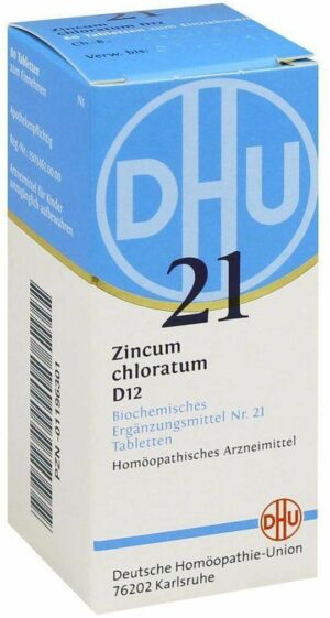 Biochemie Dhu 21 Zincum Chloratum D12 Tabletten 80  Tabletten