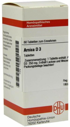 Arnica D3 80 Tabletten