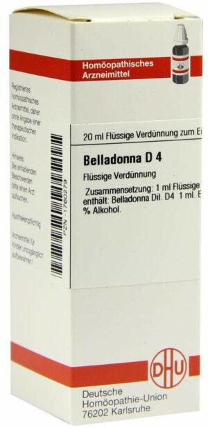 Belladonna D4 20 ml Dilution