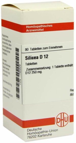 Silicea D12 Dhu 80 Tabletten