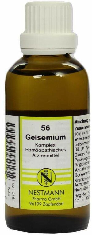 Gelsemium Komplex Nr. 56 50 ml Dilution